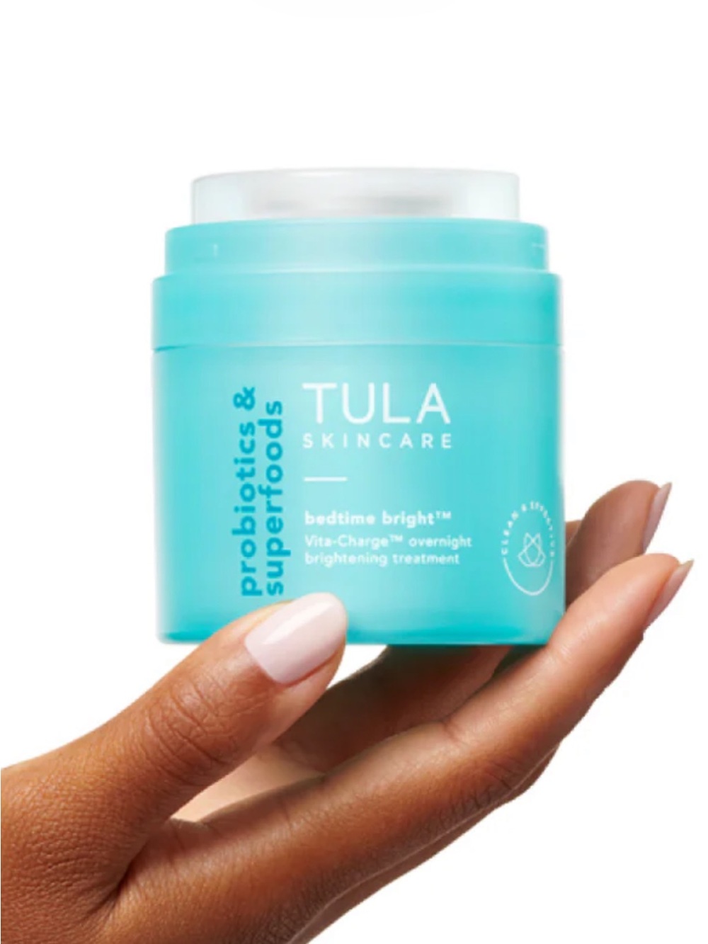 Tula Skincare Bedtime Bright Vita-Charge Overnight Treatment 1.7 oz